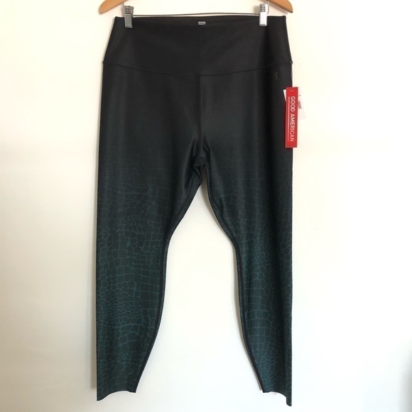 Good American Emerald Black Ombré Legging 5 2XL - Picture 2 of 13